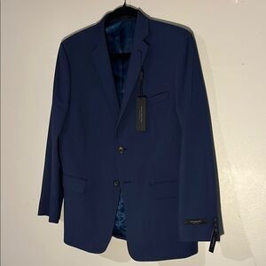 Marc New York Blue Sport Coat with Notch Lapels